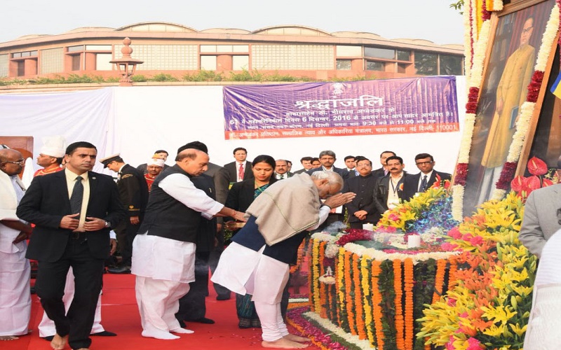 PM pays tributes to Dr. Babasaheb Ambedkar on his Nirvan Divas