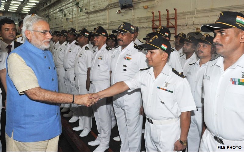PM extends his wishes on Navy Day