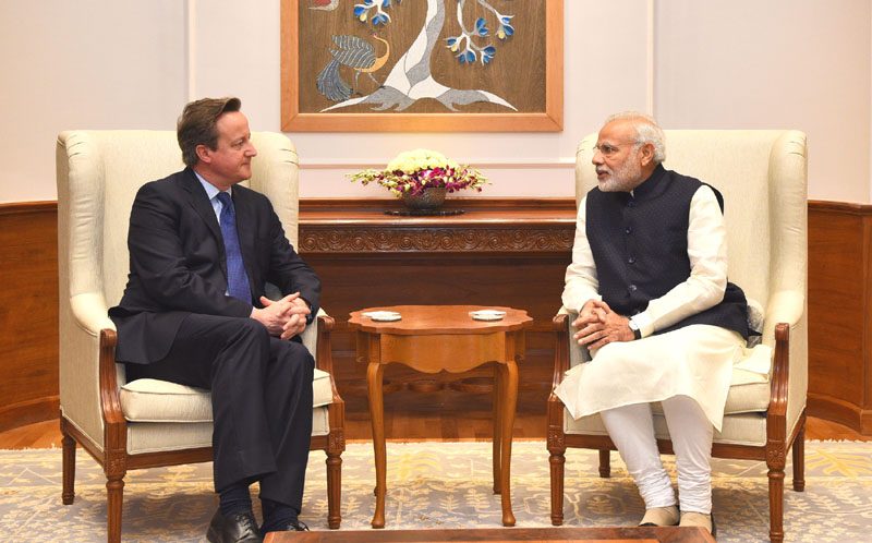 The Rt. Hon. David Cameron, former PM of the UK calls on Prime Minister