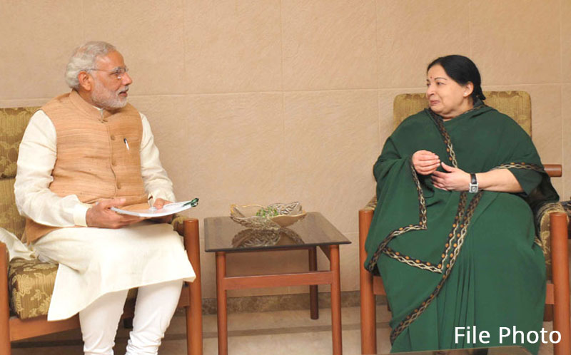 PM condoles the passing away of Selvi J Jayalalithaa