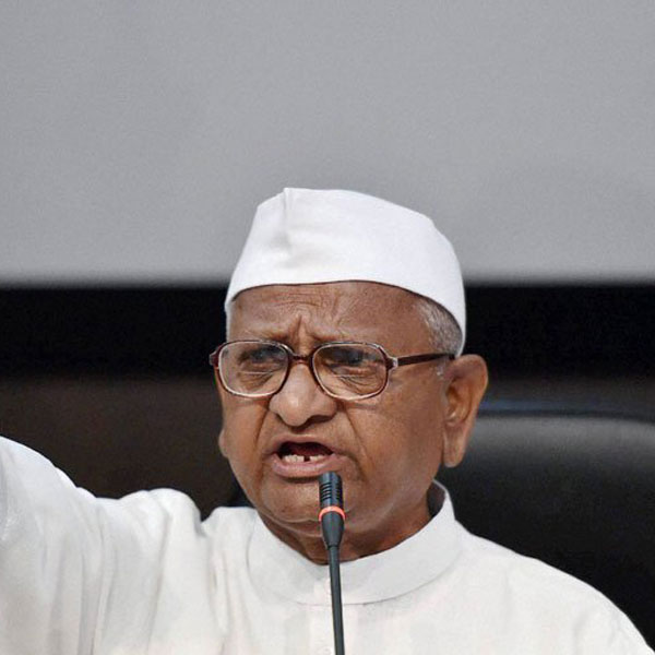 Anna Hazare, Anti-corruption activist