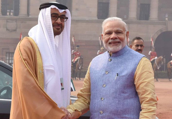 Press Statement by PM during the State visit of Crown Prince of Abu Dhabi to India