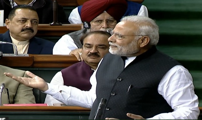 PM’s reply to ‘Motion of Thanks’ to the President’s address, in Lok Sabha
