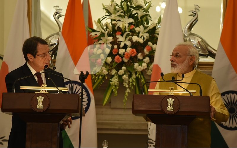 PM’s press statement during the state visit of President of Cyprus to India