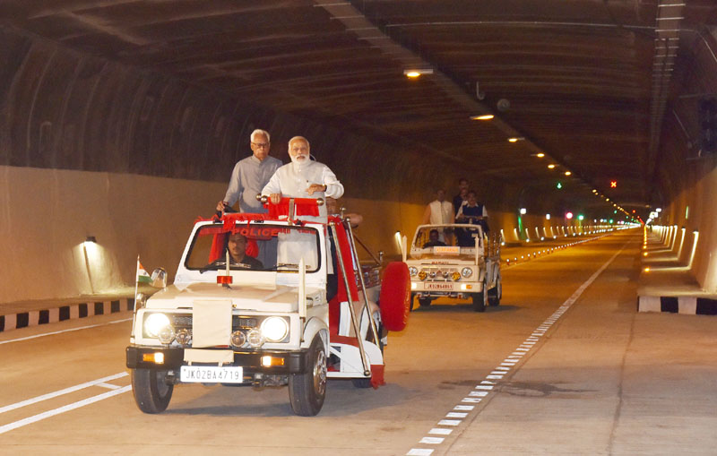PM dedicates Chenani-Nashri Tunnel to the Nation; addresses public meeting in Udhampur