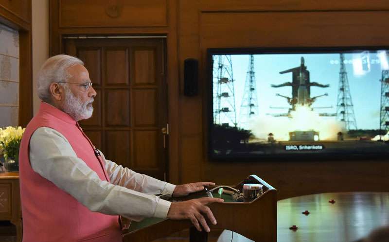 PM’s Opening Remarks with Heads of Government from South Asian Nations to mark the launch of South Asia Satellite