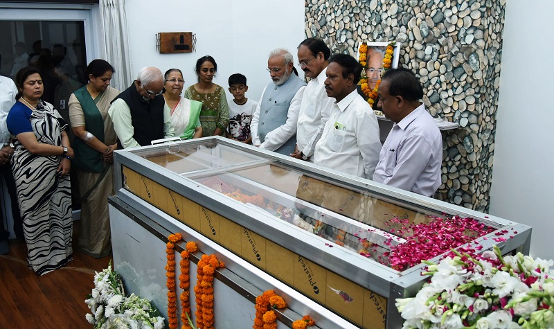 Cabinet condoles the death of Union Minister of State (Independent Charge) for Environment, Forest and Climate Change, Shri Anil Madhav Dave