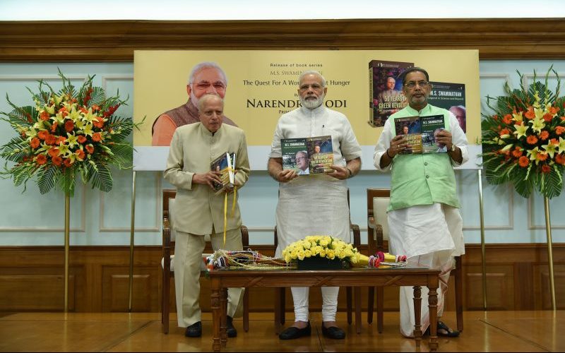 PM releases 2 part book series on M.S. Swaminathan: The Quest for a world without hunger