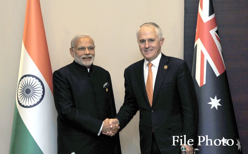 PM’s telephonic conversation with Mr. Malcolm Turnbull, Prime Minister of Australia