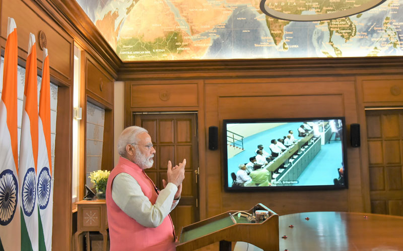 PM’s Closing Remarks with Heads of Government from South Asian Nations to mark the launch of South Asia Satellite