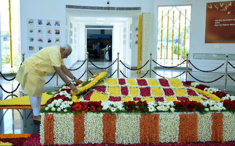 प्रधानमंत्री रामेश्वरम में