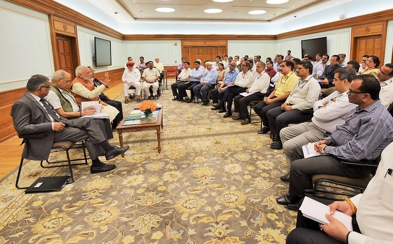 PM’s second interaction with Additional Secretaries and Joint Secretaries