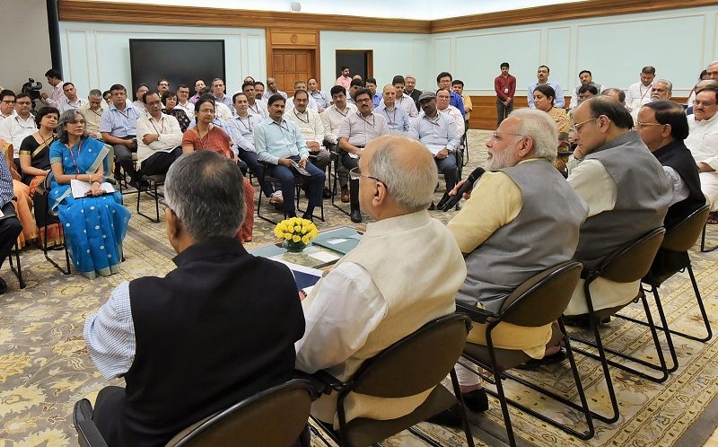 PM’s interaction with Additional Secretaries and Joint Secretaries