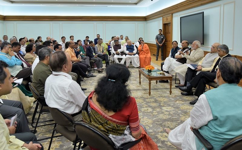 PM’s fourth interaction with Additional Secretaries and Joint Secretaries