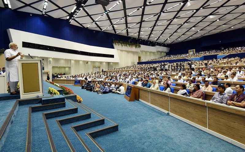 PM addresses students’ convention on the theme of ‘Young India, New India’