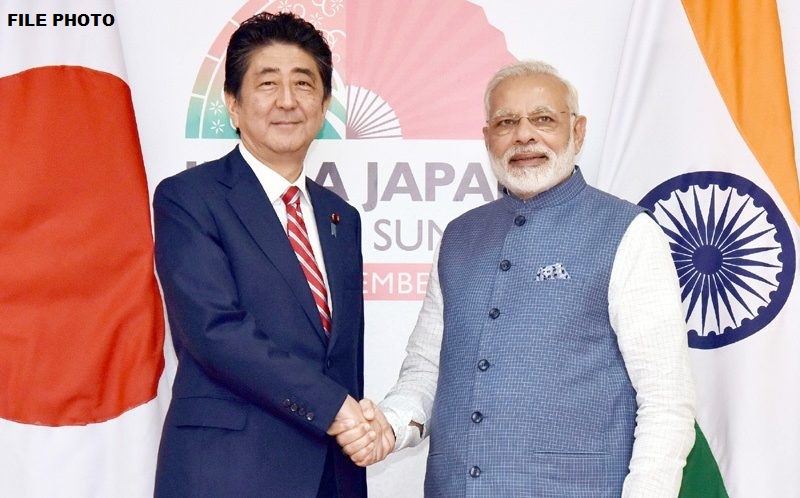 PM congratulates his Japanese counterpart Shinzo Abe on re-election