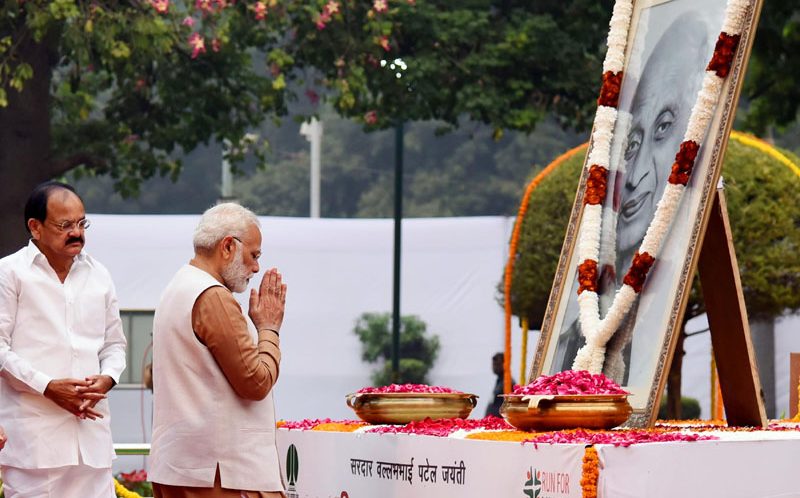 प्रधानमंत्री ने सरदार पटेल की पुण्यतिथि पर उनका स्मरण किया