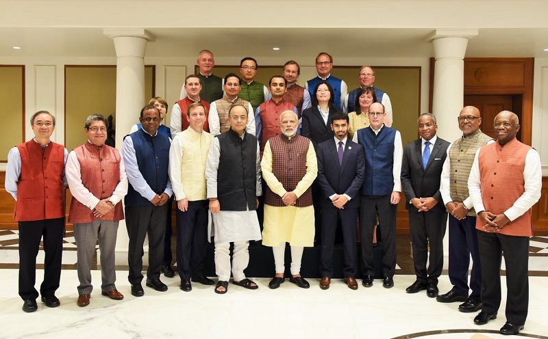 Delegation from Pacific Pension and Investment Institute, calls on PM