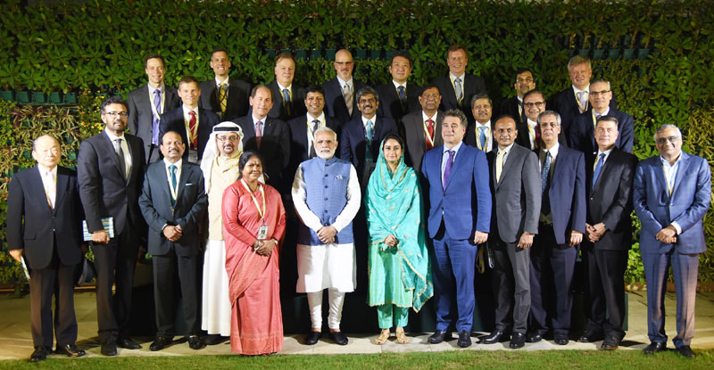 PM’s interaction with global CEOs of the Food Processing sector