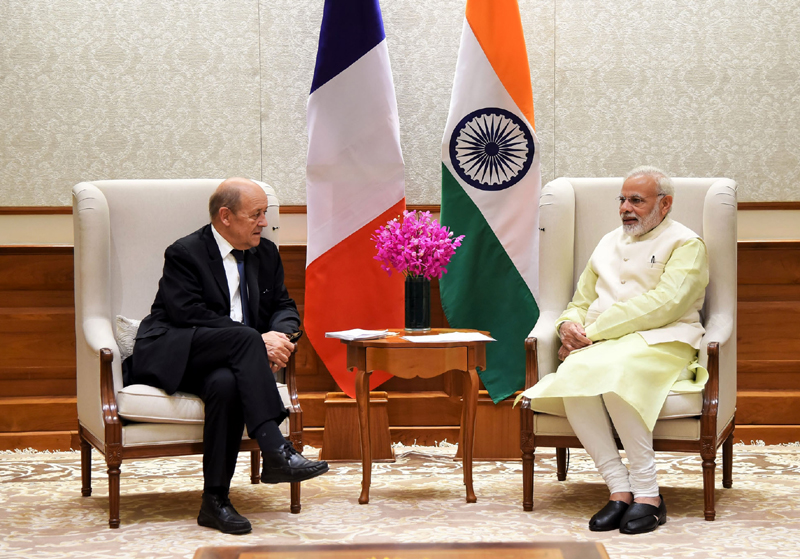 French Minister for Europe and Foreign Affairs calls on PM