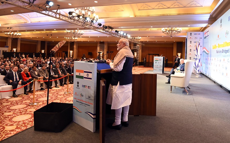 PM’s Remarks at the India-Israel Business Summit