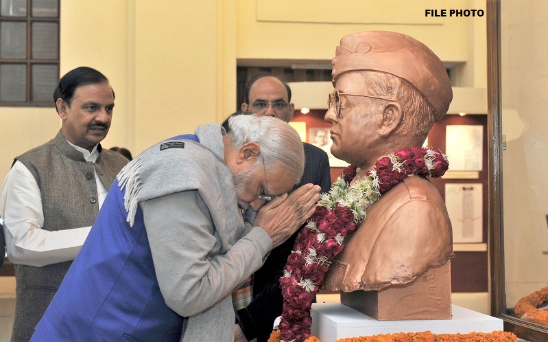 PM pays tributes to Netaji Subhas Chandra Bose on his birth anniversary
