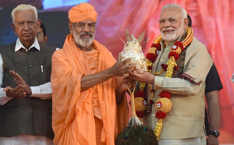 PM launches railway projects in Mysuru; inaugurates development works at Shravanabelagola