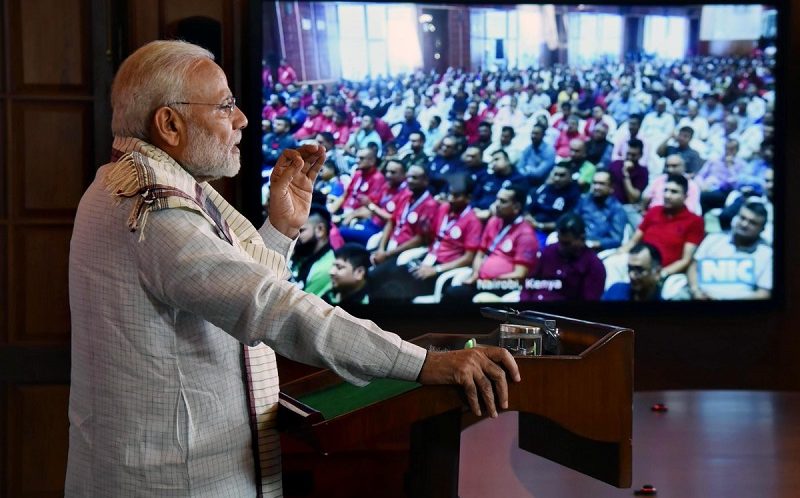 PM addresses Silver Jubilee Celebrations of the Shree Kutchi Leva Patel Samaj in Nairobi, Kenya via video conferencing