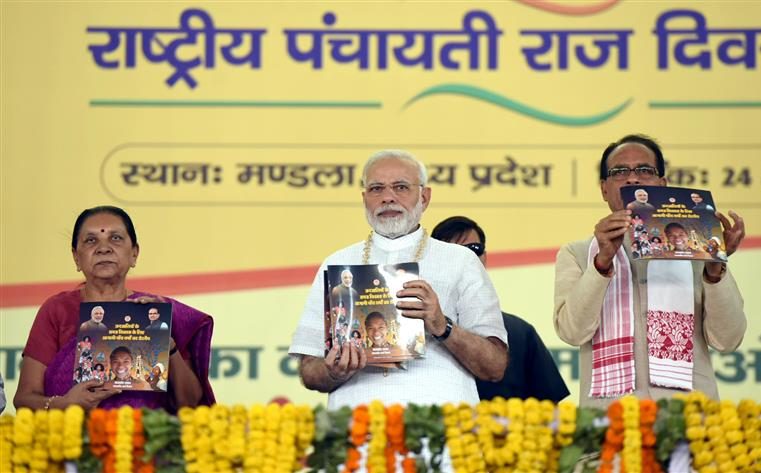 PM launches Rashtriya Gramin Swaraj Abhiyan; unveils roadmap for overall development of tribals