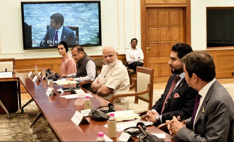 Members of Oman India Joint Business Council meet PM