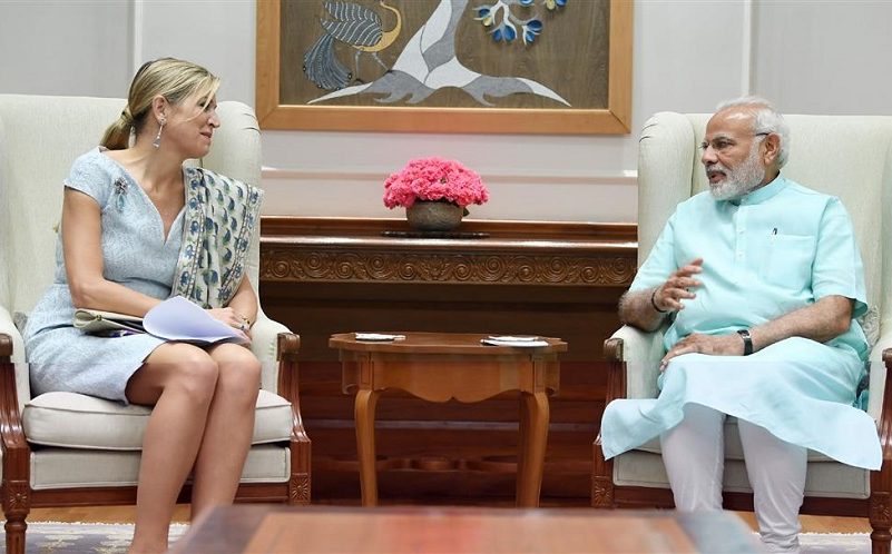 PM meets H. M. Queen Maxima of the Netherlands
