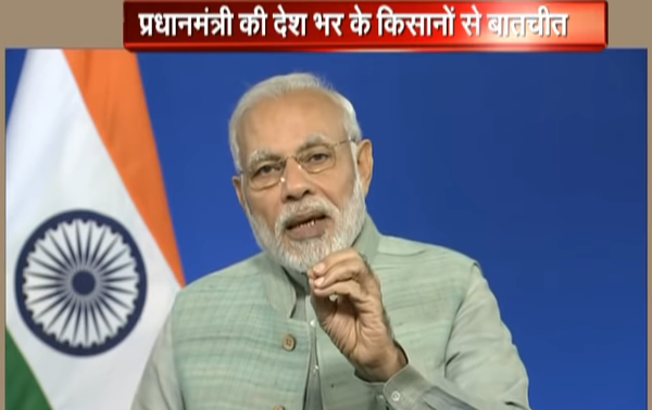 PM’s address during his interaction with farmers across the country