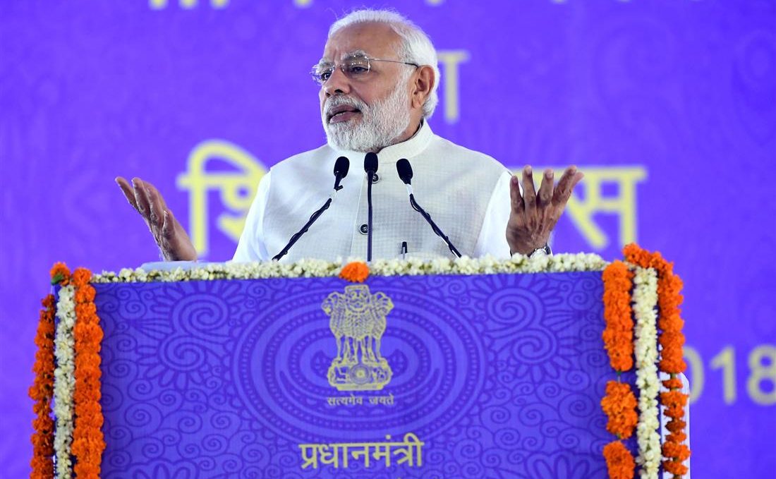 PM’s address at the foundation stone laying ceremony of Vanijya Bhawan