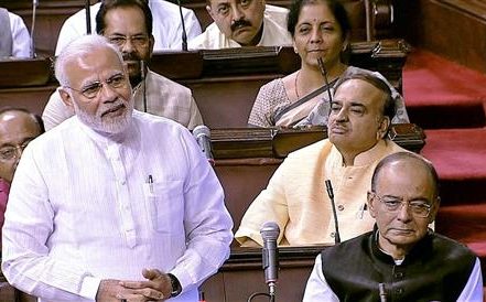 राज्य सभा के उप सभापति नियुक्त होने पर श्री हरिवंश को शुभकामनाएं देने के लिए प्रधानमंत्री का संबोधन