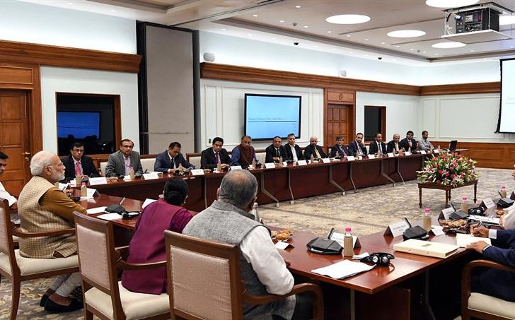 Call on Prime Minister by panelists of Pravasi Bharatiya Divas on “Role of Indian Diaspora in Capacity Building for Affordable Solar Power”