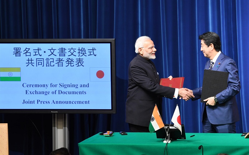 List of Announcements/Agreements signed between India and Japan during visit of Prime Minister to Japan