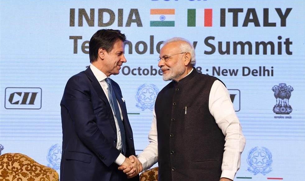 PM addresses the India-Italy Technology Summit
