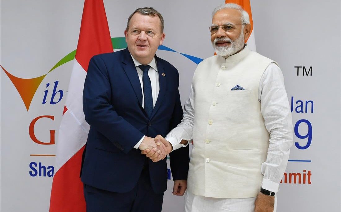 Visit of the Prime Minister of Denmark to India for Vibrant Gujarat Summit 2019