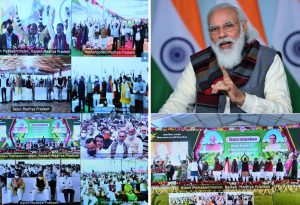 PM addresses Kisan Sammelan held in Madhya Pradesh