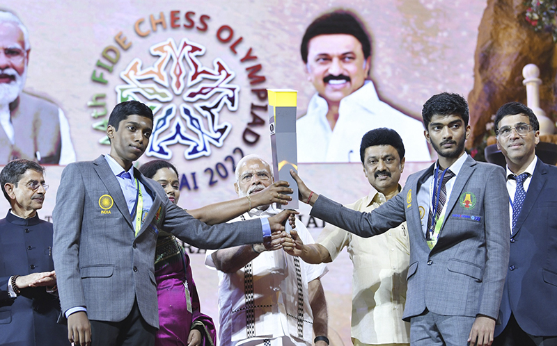 Let the games begin': PM Modi opens 44th Chess Olympiad in Chennai