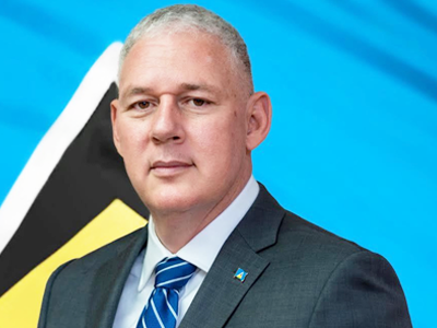 Allen M Chastanet, PM of Saint Lucia