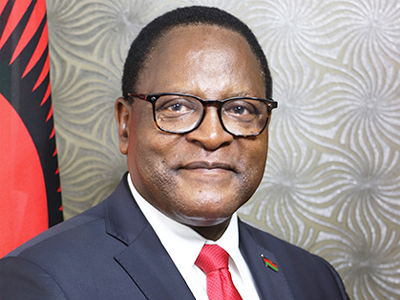 Dr. Lazarus Chakwera, President of Malawi