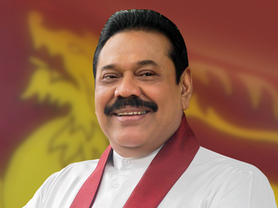 Mahinda Rajapaksa, President, Sri Lanka