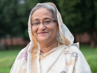 Sheikh Hasina, Prime Minister, Bangladesh