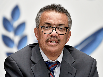Tedros Adhanom Ghebreyesus, WHO Chief