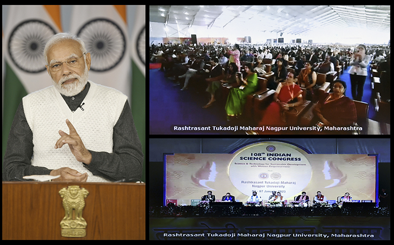 PM addresses 108th Indian Science Congress via video conferencing ...
