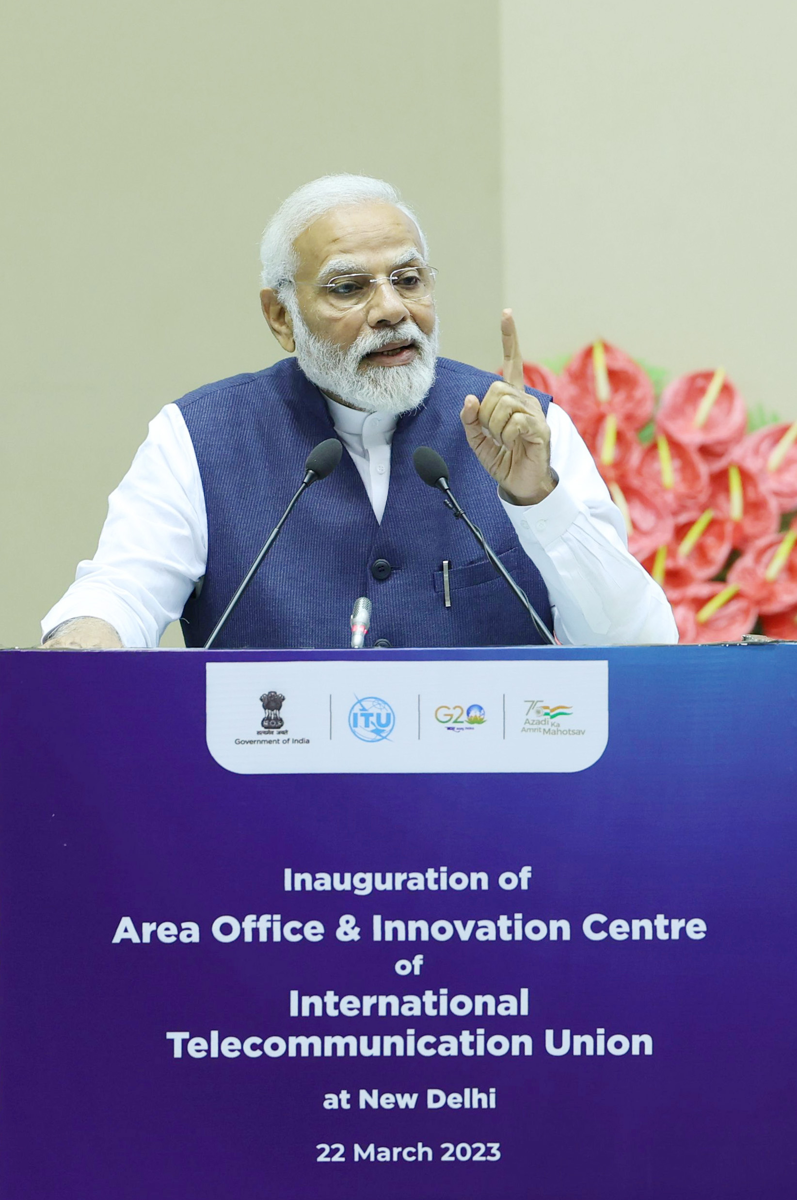 PM s Address At Inauguration Of ITU Area Office Innovation Centre pm-s-address-at-inauguration-of-itu-area-office-innovation-centre