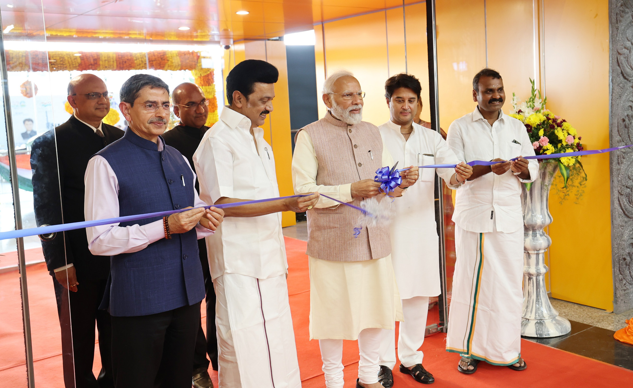 PM inaugurates New Integrated Terminal Building of Chennai Airport in