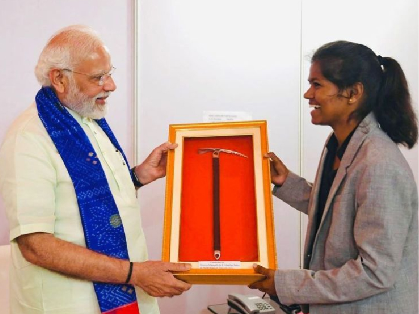 Poorna Malavath. Mountaineer