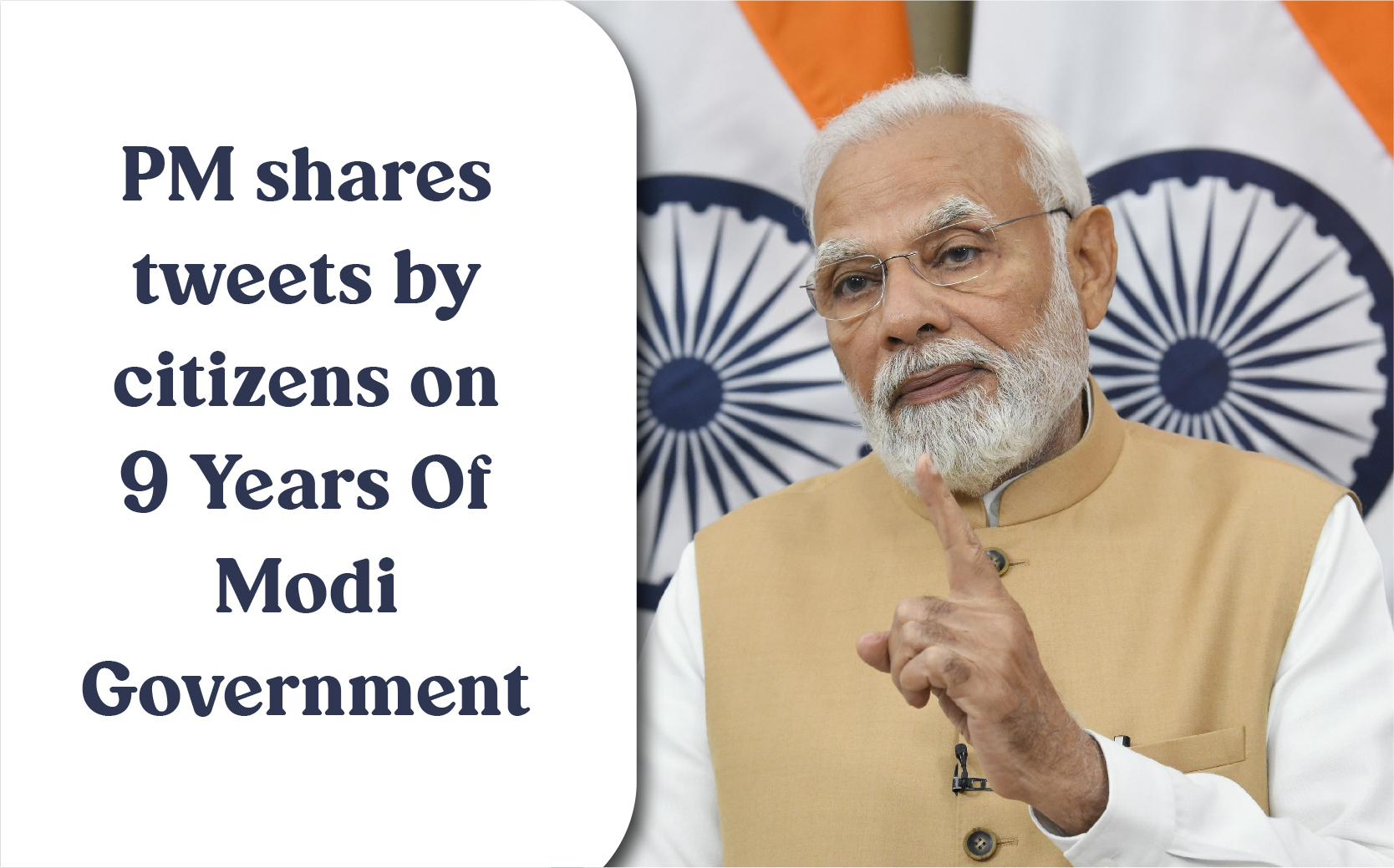 PM shares tweets by citizens on 9 Years Of Modi Government | Prime ...